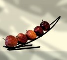 Fruktholder Svart 46 cm thumbnail