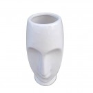 Vase Ansikt hvit 20 cm. thumbnail