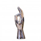 Dekorasjon hånd sølv, 18 cm thumbnail