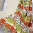 Rutete ullpledd 130 x 210 cm thumbnail