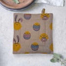 Gryteklut med påskemotiv 22,5 x 22,5 cm thumbnail