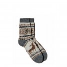 Ullsokker med reinsdyrmotiv str. 34–36 thumbnail